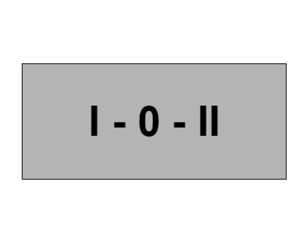 Наклейка Ex9P1 S S6 (1-0-2) для шильдика Ex9P1 S SH