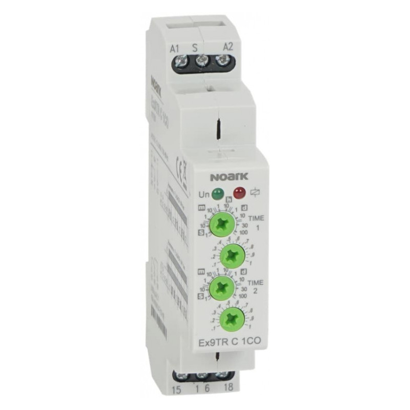 111729-photo.jpg Реле часу асиметричного циклу 1CO 16A 12-240V AC/DC