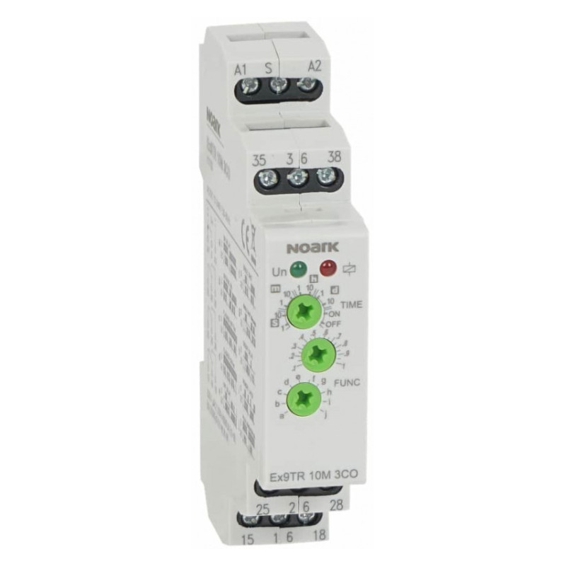 111733-photo.jpg Реле часу мультифункційне (10 функцій) 1CO 16A + 2CO 8A 12-240V AC/DC